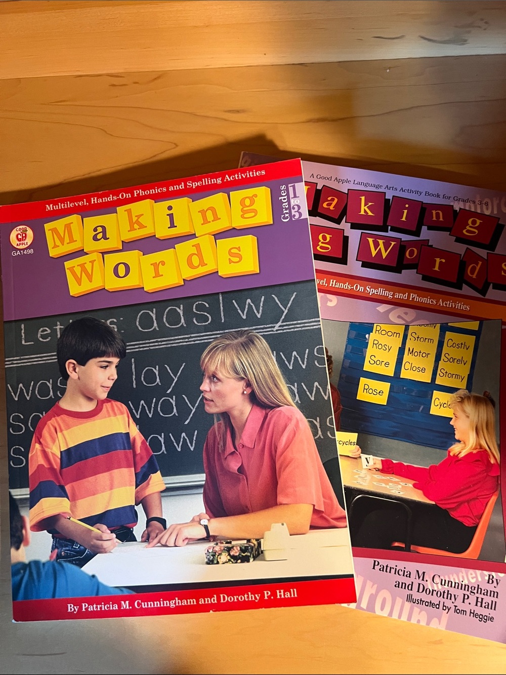 Making Words Phonics Activity Books grades 1-6